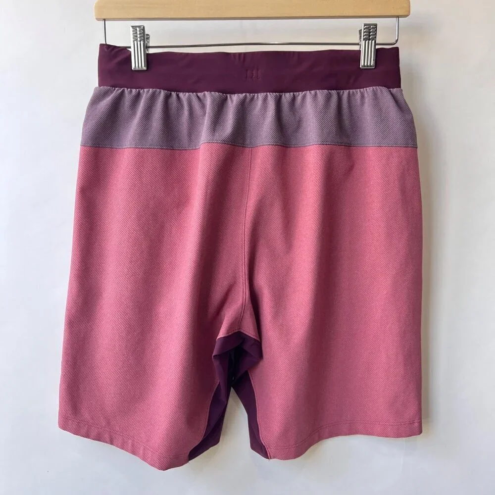 Lululemon The shorts lined shorts 9”, purple/red, Size S A137
